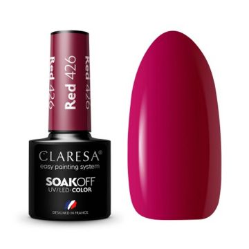 Hybrid nail polish CLARESA RED 426