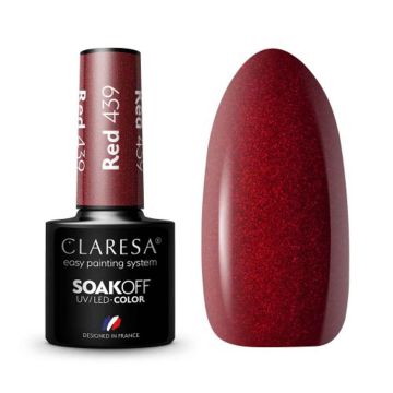 Hybrid nail polish CLARESA RED 439