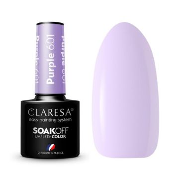 Hybrid nail polish CLARESA Violet 601
