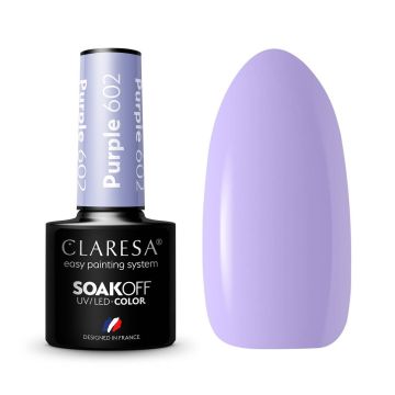 Hybrid nail polish CLARESA Violet 602
