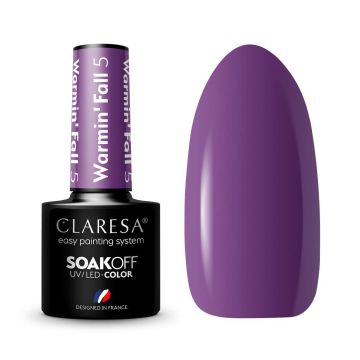 Hybrid nail polish CLARESA WARMIN'FALL 5
