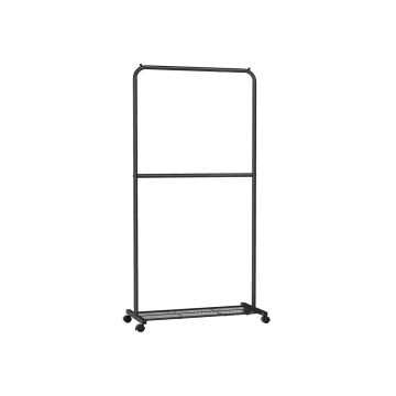 Вешалка для одежды 40,5x91x194см., черная
