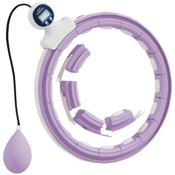 Hula hoop, 16 segments, Purple, 139 × 4.5 cm