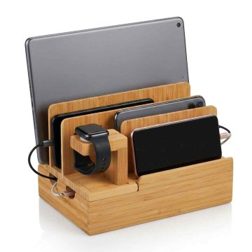 Įkrovimo organizatorius Relaxdays 10044736.0, keliems įrenginiams, 21,5 × 15 × 15 cm