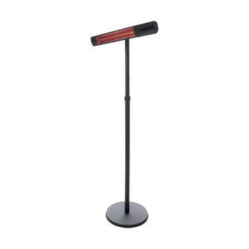 Infraraudonųjų spindulių šildytuvas SUNRED RD-DARK-25S, pastatomas, 2500 W, 3 galios padėtys, Juoda, 453 × 215 × 873 mm