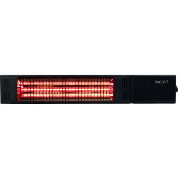 Infraraudonųjų spindulių šildytuvas SUNRED RDS-15W-B, 140 × 133 × 590 mm