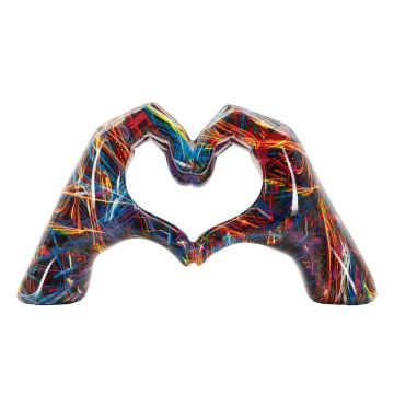 Interjero skulptūra Mauro Ferretti 0120480000, Įvairiaspalvė, 25 × 13,5 × 7,5 cm