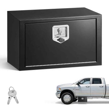 Underbody tool box VEVOR JL-TB17S-2, With lock and keys, 60.9 × 30.5 × 35.6 cm