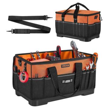 Сумка для инструментов VEVOR GH202504, 33 кармана, 26 × 10 × 52 см