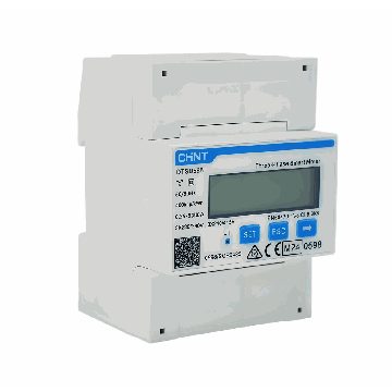 Išmanusis galios matuoklis Chint DTSU666, 3Ph+N Modbus 80 A MID, 36 × 65 × 100 mm