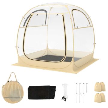 Pop-up tent, sizes S and M