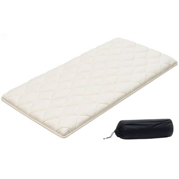 Japoniškas tatamio futono čiužinys VEVOR KZ-002, Sulankstomas, Balta, 203,2 × 99,1 × 6,35 cm