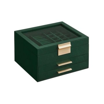 Шкатулка для украшений 20,3x23,1x13,5 см., разные цвета