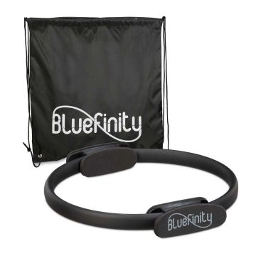 Jogos ir Pilateso pasipriešinimo žiedas Bluefinity, 1 vnt, Juoda