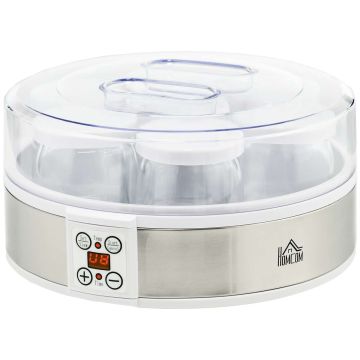 Yogurt maker, 7 containers, 24 × 24 × 13 cm