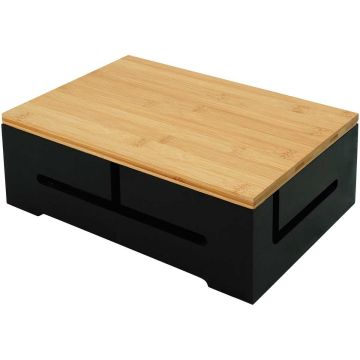 Kabelių dėžutė Relaxdays, 3 laidų įėjimai, 32 × 11 × 22 cm