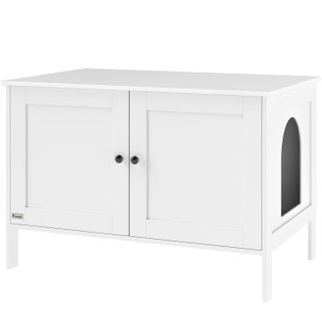 Cat litter box cabinet, 80 × 51 × 54 cm