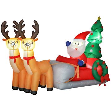 Christmas decoration, 216 × 90 × 150 cm