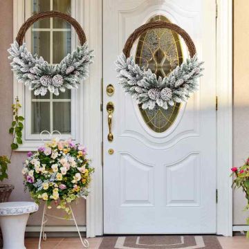 Christmas Wreath, 35 LED Lights