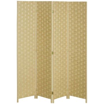 Room divider, 4 panels, 159.5 × 1.6 × 169.5 cm