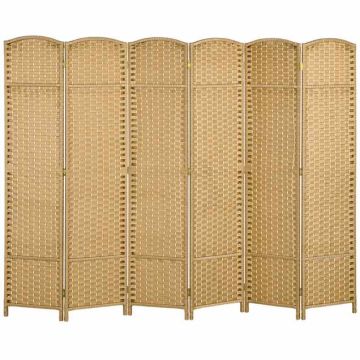 Перегородка для комнаты Aosom 830-814V01ND, 6 секций, 240 × 170 × 1,6 см