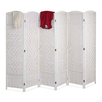 Kambario pertvara Relaxdays 10035326_49, 6 paneliai, 240 × 170 × 2 cm