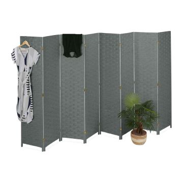 Kambario pertvara Relaxdays, 8 panelės, 170 × 320 × 2 cm