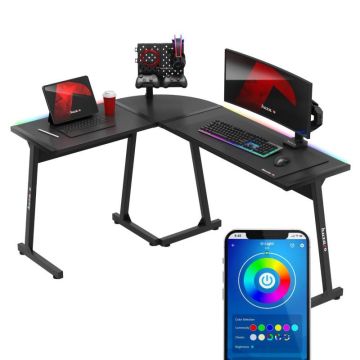 Угловой игровой стол Huzaro Hero 6.0, 104 × 9 × 79 см