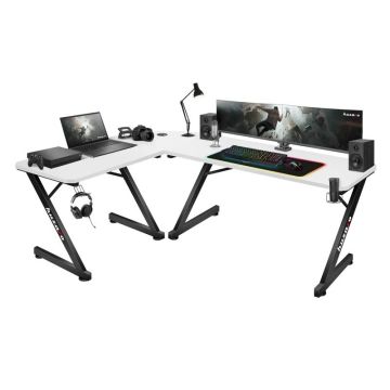 Угловой игровой стол Huzaro Hero 7.0, левосторонний или правосторонний, 118 × 9 × 78 см