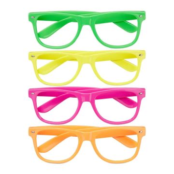 Karnavaliniai akiniai Relaxdays 10027933.0, 4 vnt, 15 × 4,5 × 14,5 cm