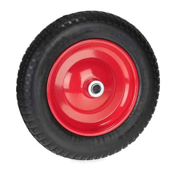 Колесо для тачки, 4.80/4.00-8, Ø 34,5 × 6,5 см