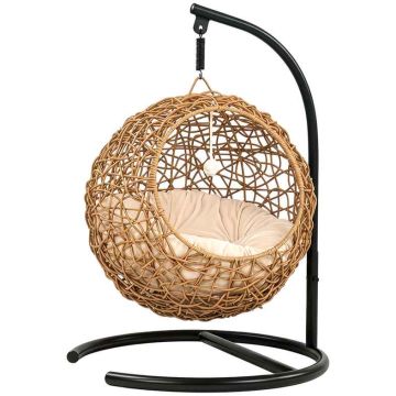 Cat bed, Brown, 45 × 75 × 41 cm