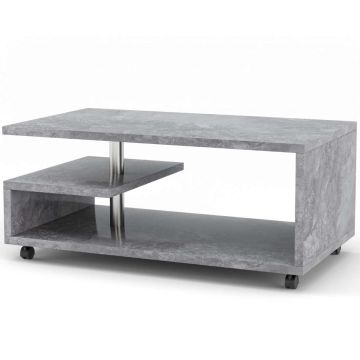 Kavos staliukas, 2 lentynos, 105 × 60 × 46 cm