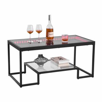 Coffee table VEVOR ZH630, 2 tiers, 100 × 51 × 48 cm