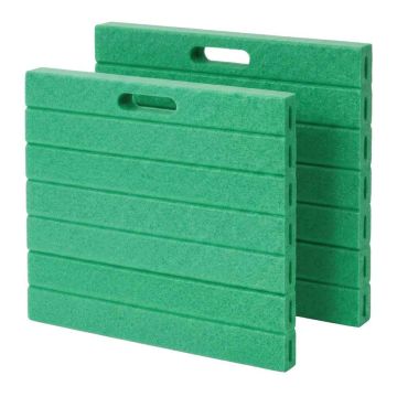 Kelių atramos Relaxdays 10053848_53, 2 vnt, 3 × 35 × 30 cm