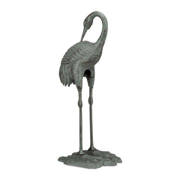 Ketaus gervės figūrėlė Relaxdays, 1 vnt, 32 × 72 × 22 cm