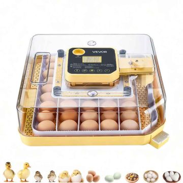 Egg incubator VEVOR 48H, for 48 eggs, 43 × 19 × 43 cm