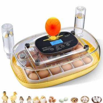 Egg incubator VEVOR DLM-24, for 24 eggs, 435 × 260 × 215 mm
