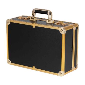 Hairdresser's suitcase ACTIVESHOP, empty, Gold/black