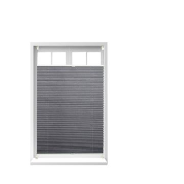 Klostuotas roletas Relaxdays, 1 vnt, Pilkas, 100 × 130 × 2 cm