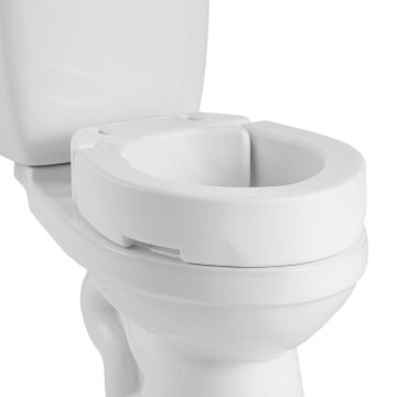 Toilet seat VEVOR SC7060Q-S-4, Raised, for round toilet, 345 × 435 × 90 mm