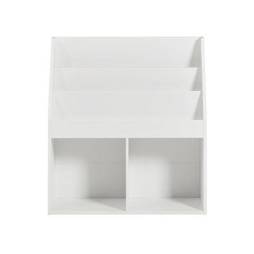 Детская полка 73x30x80см., белого цвета