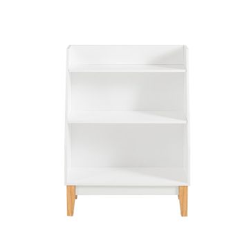 Детская полка 60x25x80см., белого/светло-коричневого цвета