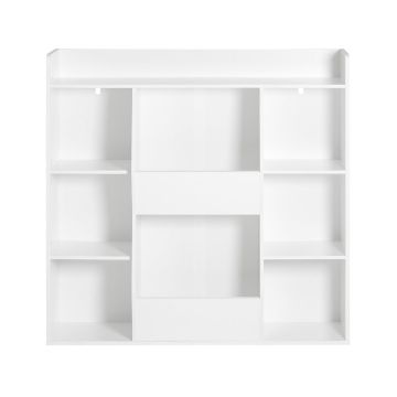 Детская полка 106x30x104см., белого цвета