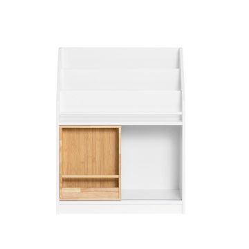 Детская полка 63x35x80см., белого/светло-коричневого цвета