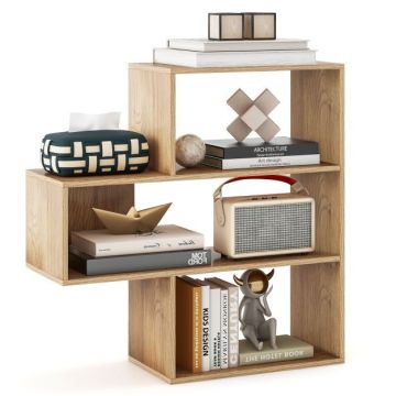 Bookshelf, 3 open shelves, 84 × 29.5 × 83.5 cm
