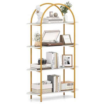 Bookshelf, 4-tier, multi-colored, 95 × 156 × 35 cm