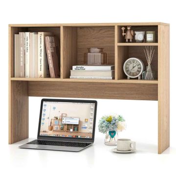 Bookshelf, 4 compartments, 93.98 × 73.66 × 25.4 cm