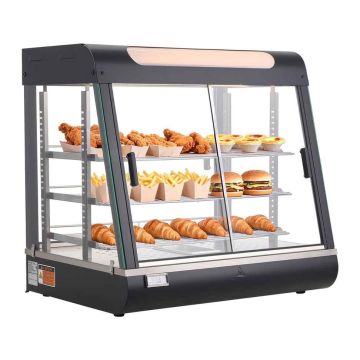 Komercinis maisto šildytuvas VEVOR NB-601, 3 pakopų, 658 × 480 × 640 mm