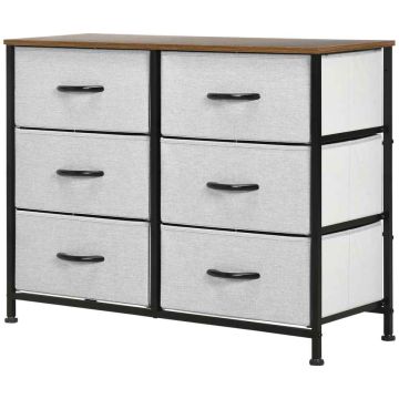 Комод Homcom 80x30x62,5 см, различные цвета.